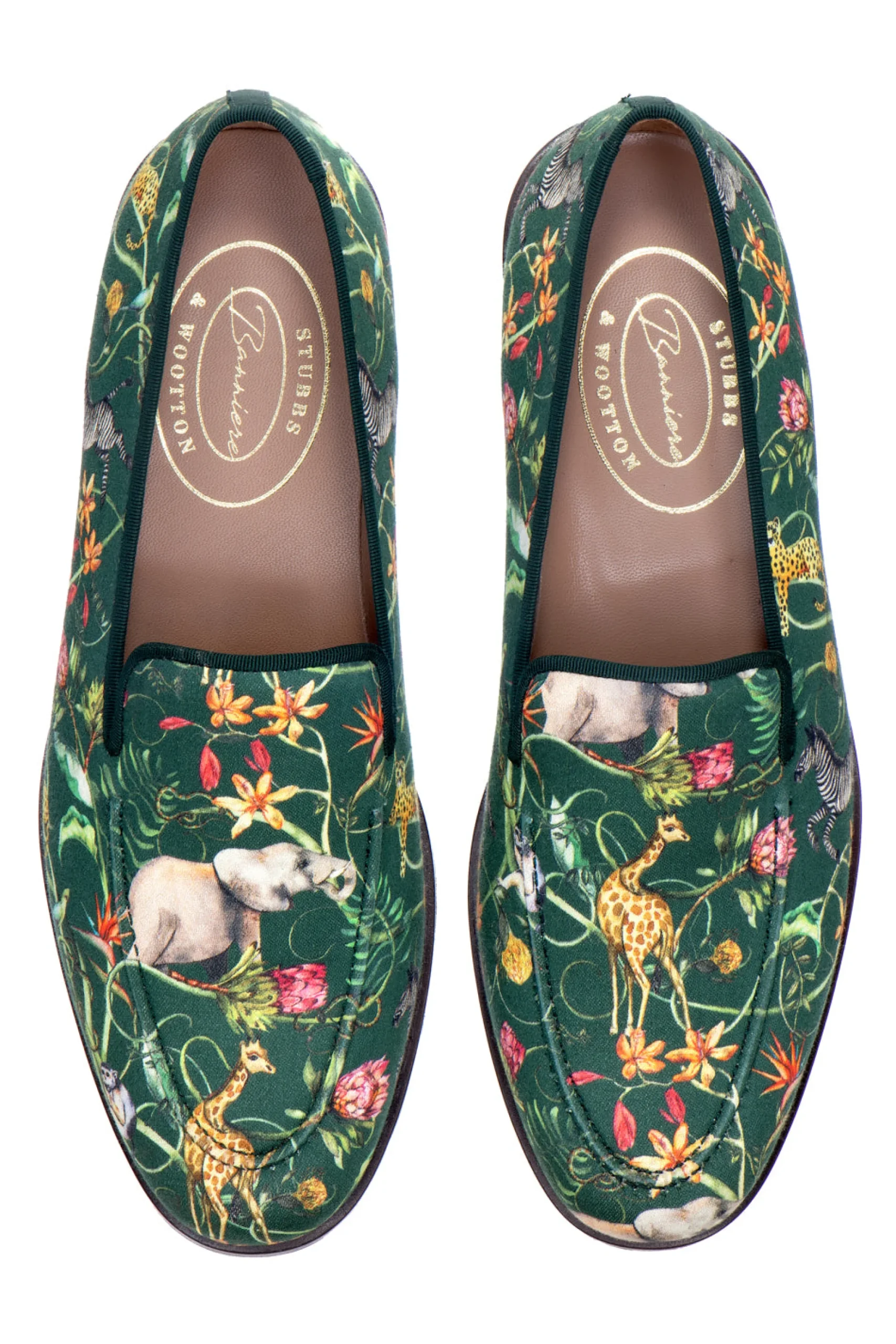 Africa Emerald Silk Venetian (Men)<Stubbs & Wootton Fashion