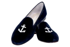 Anchor Midnight Private Stock Slipper (Women)<Stubbs & Wootton Clearance