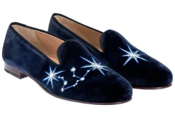 Aquarius Velvet Slipper (Men)<Stubbs & Wootton Fashion