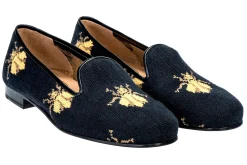 Bee Needlepoint Slipper (Women)<Stubbs & Wootton Best