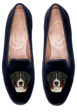 Bernese Velvet Slipper (Women)<Stubbs & Wootton Discount