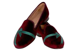 Bow Burgundy (Women)<Stubbs & Wootton Sale