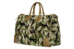 Camo Needlepoint Weekender<Stubbs & Wootton New