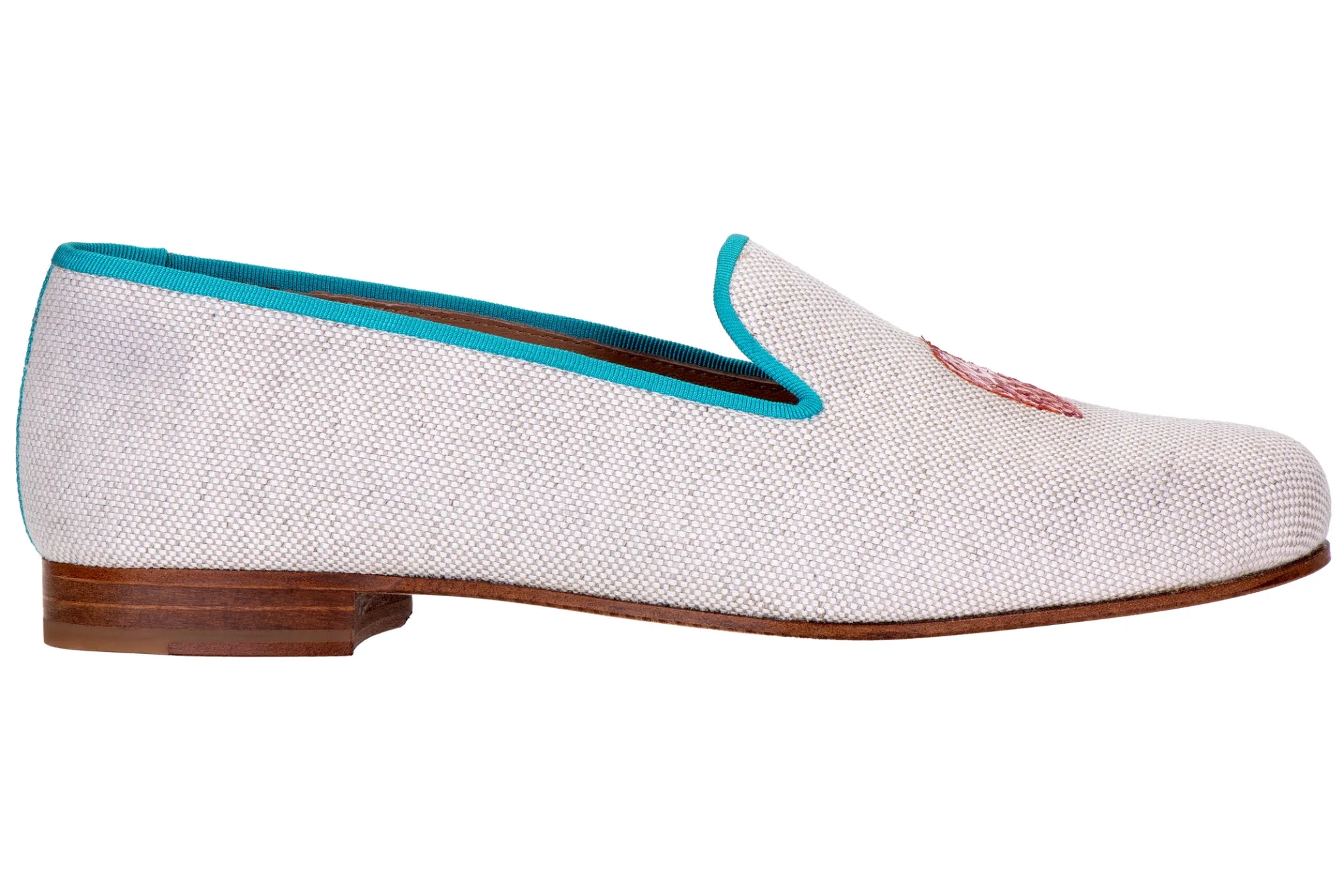Conch Helm Linen Slipper (Women)<Stubbs & Wootton Clearance