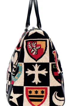 Crest Needlepoint Weekender<Stubbs & Wootton Clearance