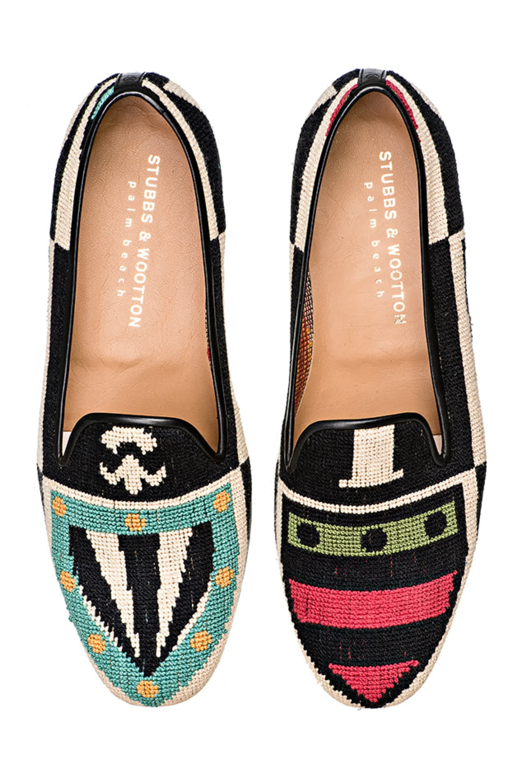 Crest Needlepoint Slipper (Men)<Stubbs & Wootton Sale