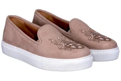 Crest Taupe Suede Sneaker (Women)<Stubbs & Wootton Discount