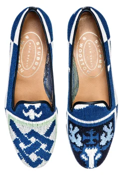 Crest Needlepoint Slipper (Men)<Stubbs & Wootton Online