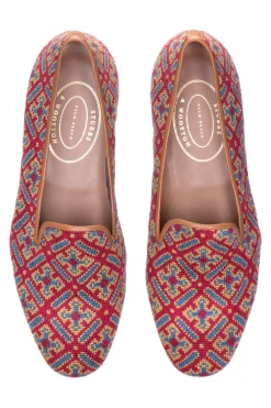 Cuenca Needlepoint Slipper (Men)<Stubbs & Wootton Sale