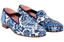 Heriz Needlepoint Slipper (Women)<Stubbs & Wootton New