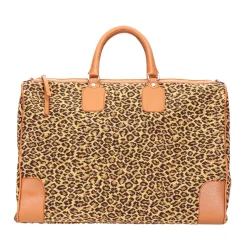 Jane Leopard Needlepoint Weekender<Stubbs & Wootton Outlet