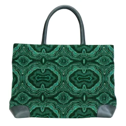 Malachite Needlepoint Tote<Stubbs & Wootton Sale