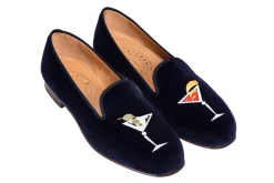 Martini Velvet Slipper (Women)<Stubbs & Wootton Fashion