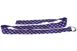 Medallion Ocean Silk Belt<Stubbs & Wootton Clearance