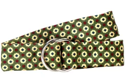 Medallion Sage Silk Belt<Stubbs & Wootton New