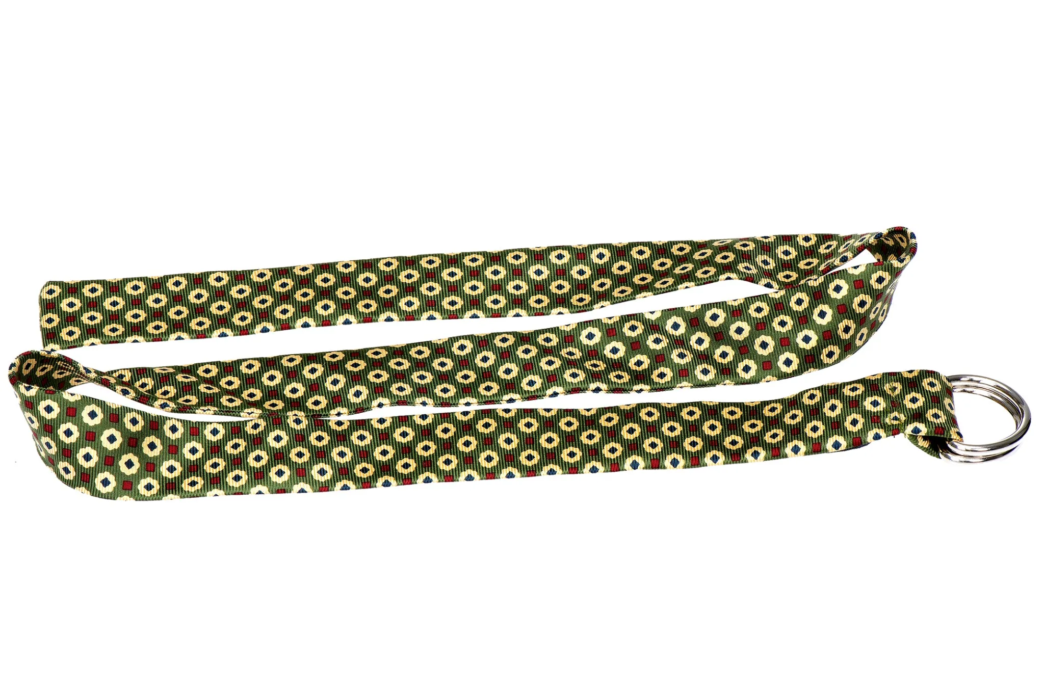 Medallion Sage Silk Belt<Stubbs & Wootton New