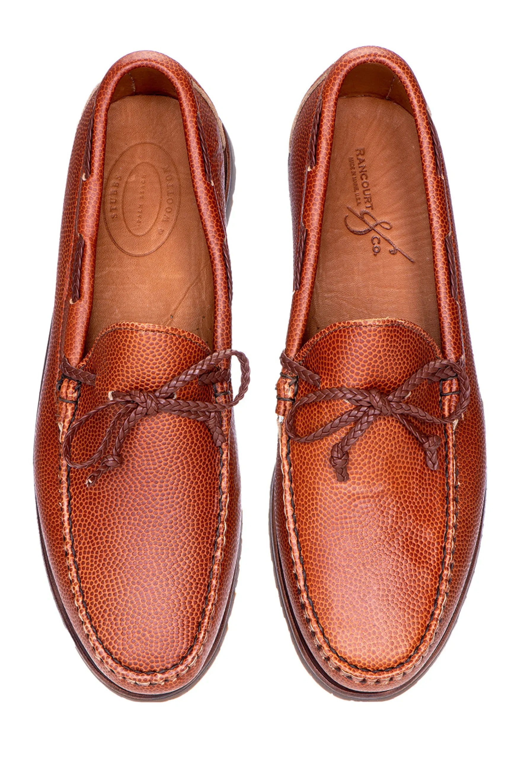 Merritt Football Boat Shoe (Men)<Stubbs & Wootton Clearance