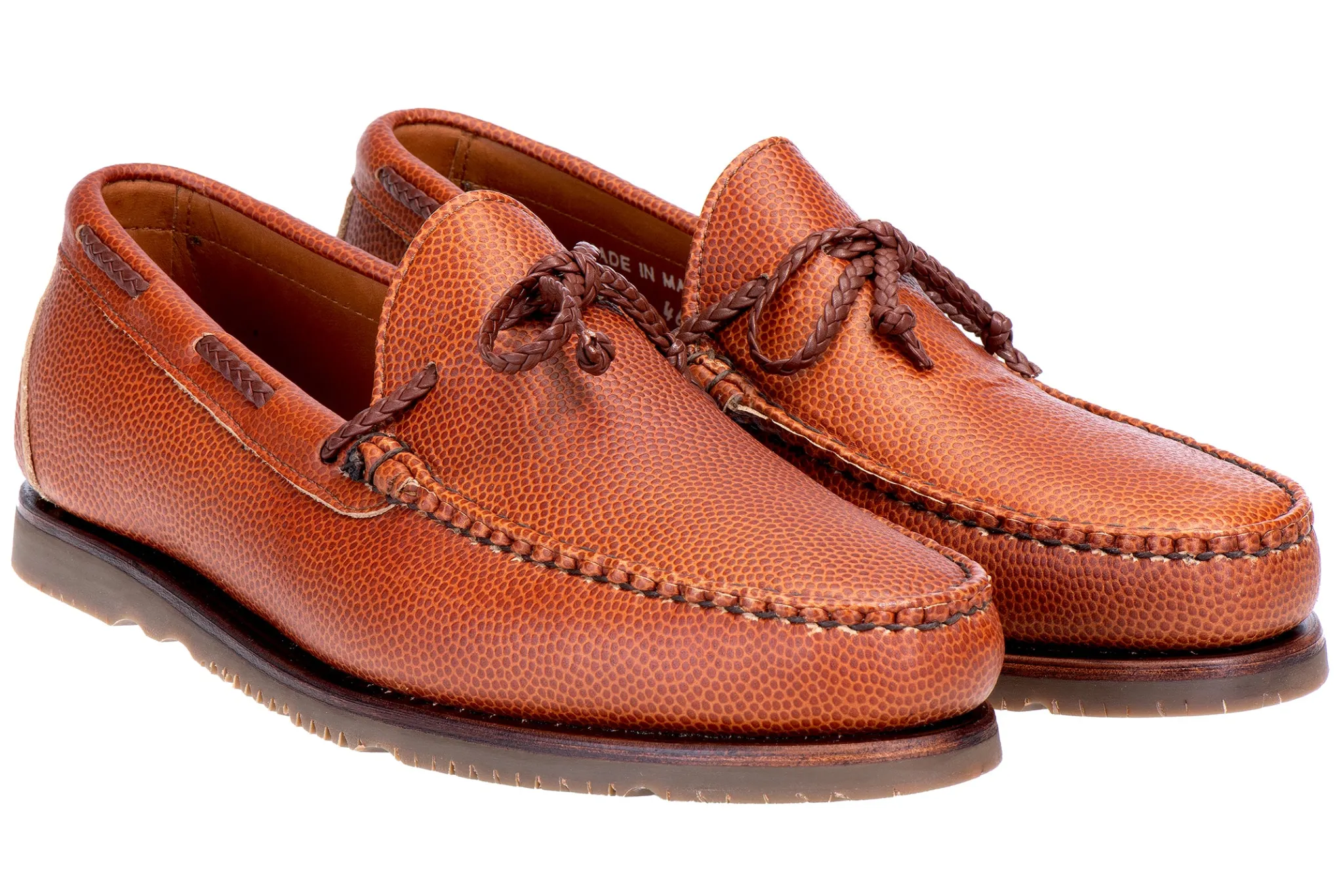 Merritt Football Boat Shoe (Men)<Stubbs & Wootton Clearance