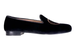 Metropolis Bronze Velvet Slipper (Men)<Stubbs & Wootton Sale