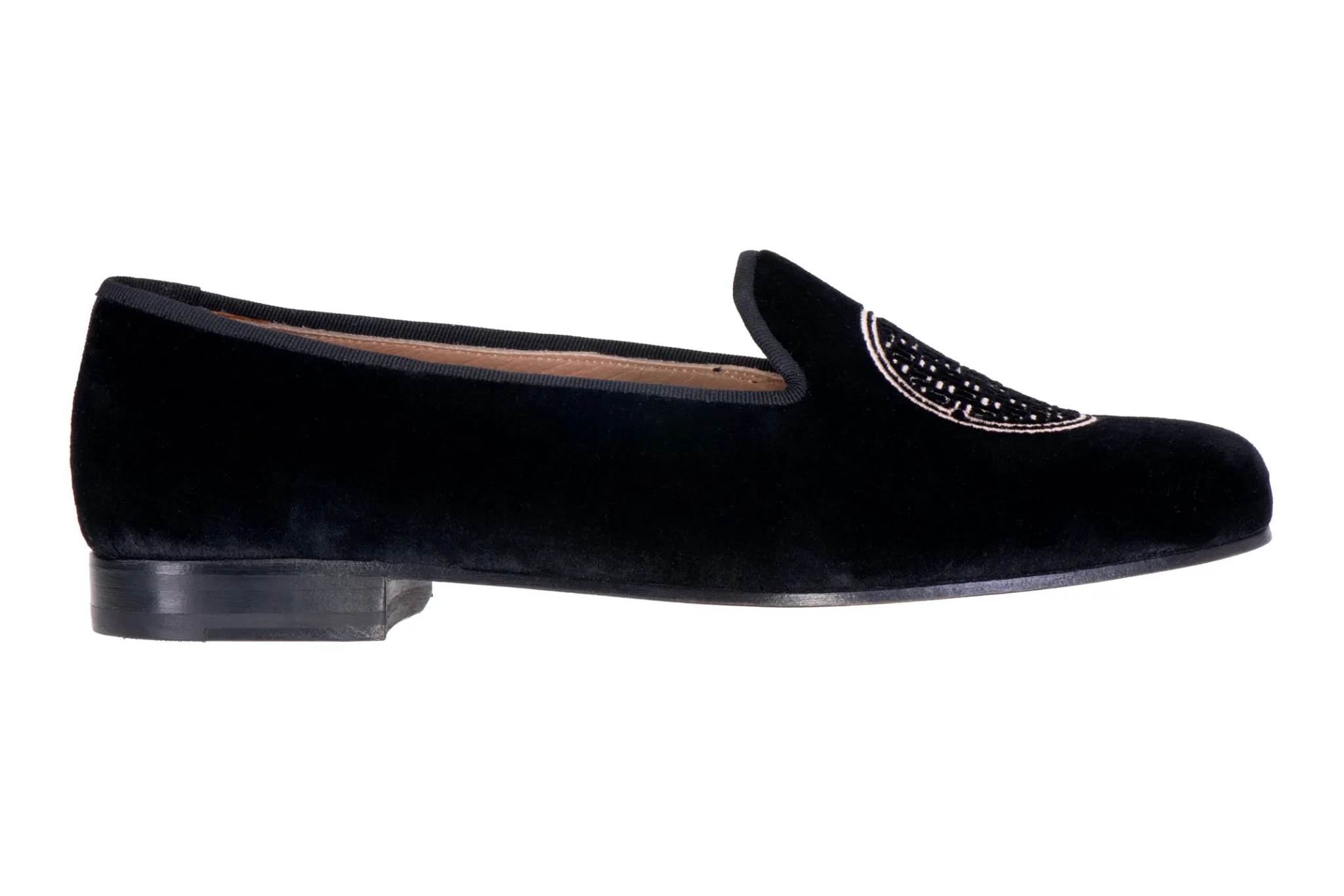 Metropolis Rosegold Velvet Slipper (Women)<Stubbs & Wootton Fashion