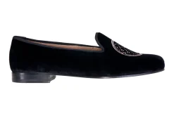 Metropolis Rosegold Velvet Slipper (Men)<Stubbs & Wootton Online