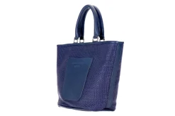 Navy Raffia Midi Tote<Stubbs & Wootton Fashion