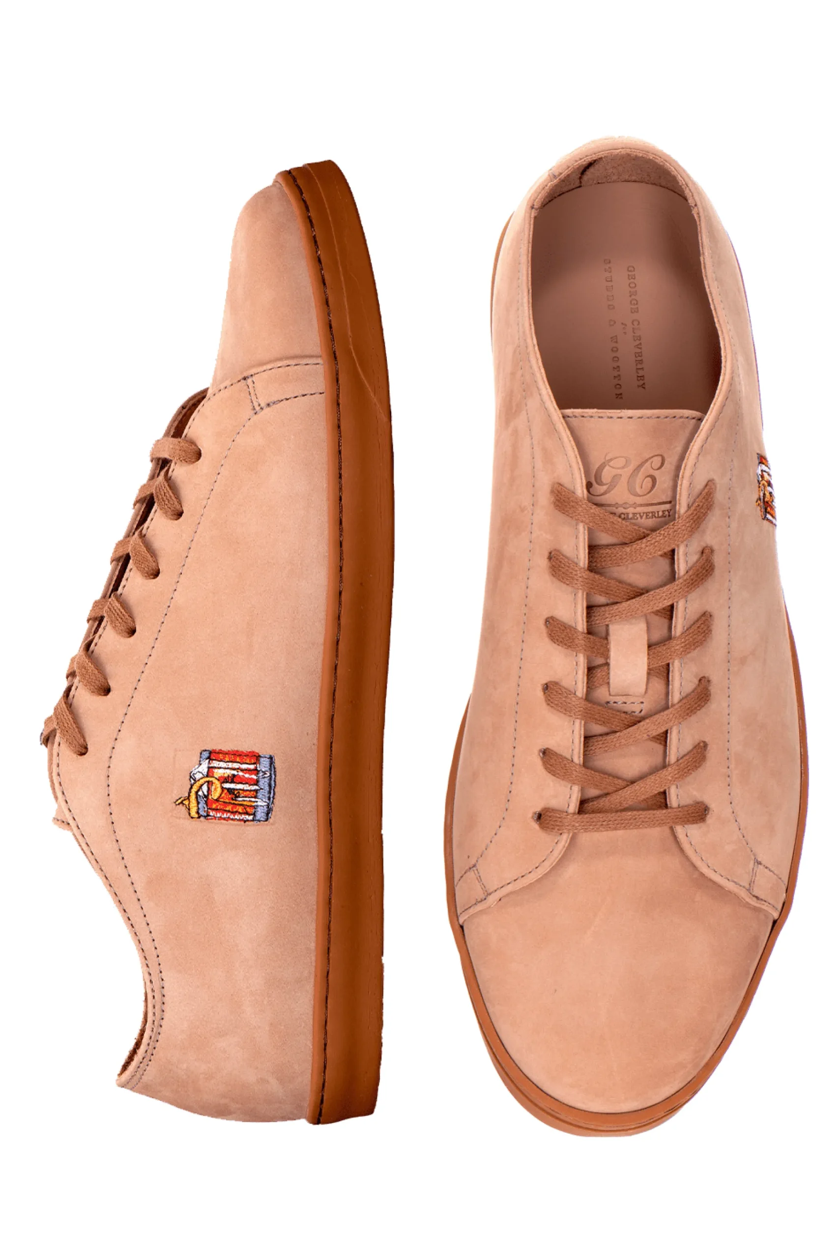 Negroni Nubuck Suede Trainer (Men)<Stubbs & Wootton Hot