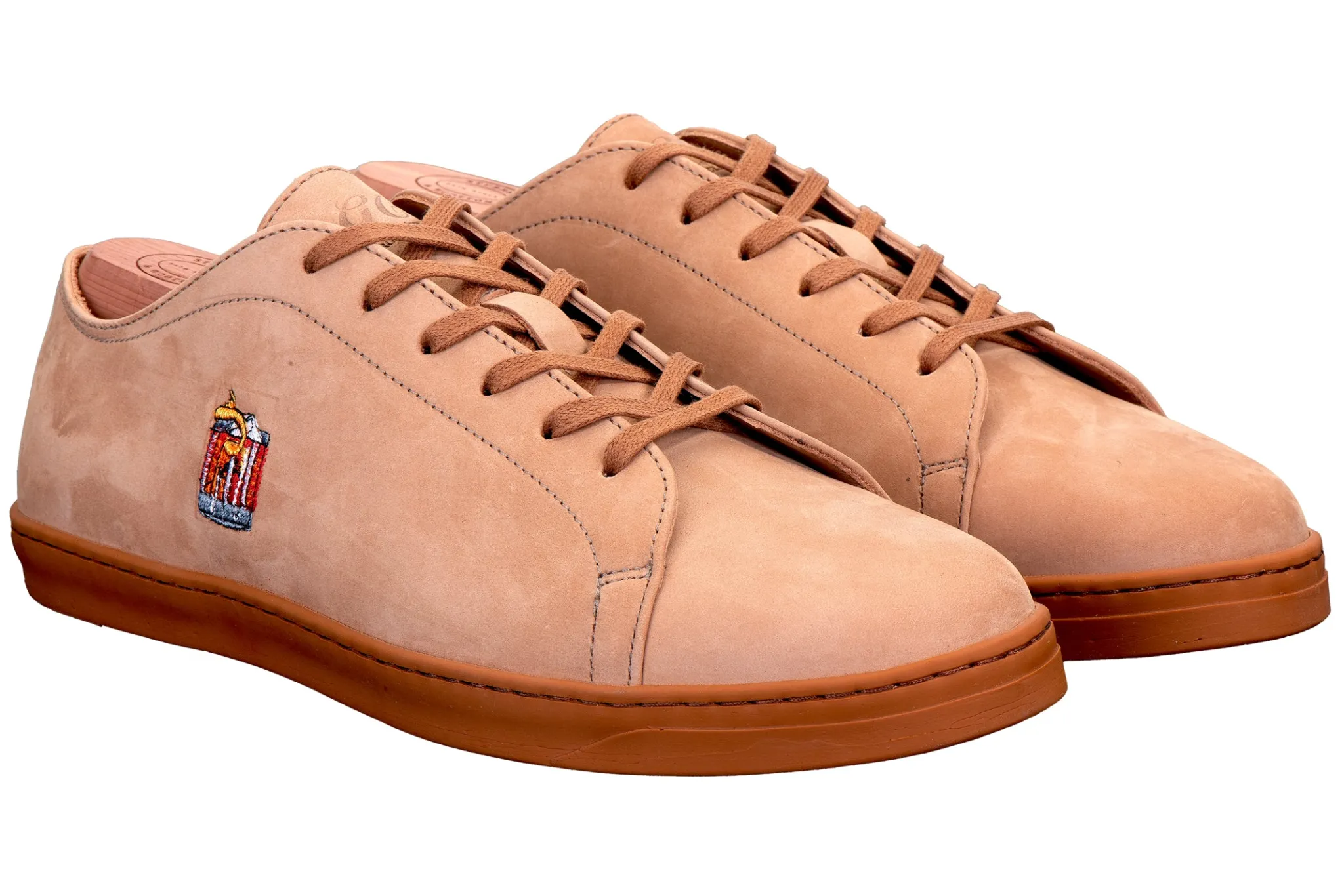 Negroni Nubuck Suede Trainer (Men)<Stubbs & Wootton Hot