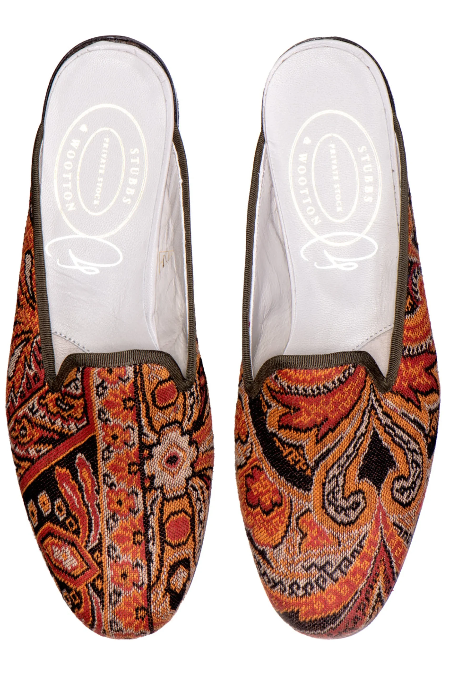 Paisley Shawl Mule (Women)<Stubbs & Wootton Hot