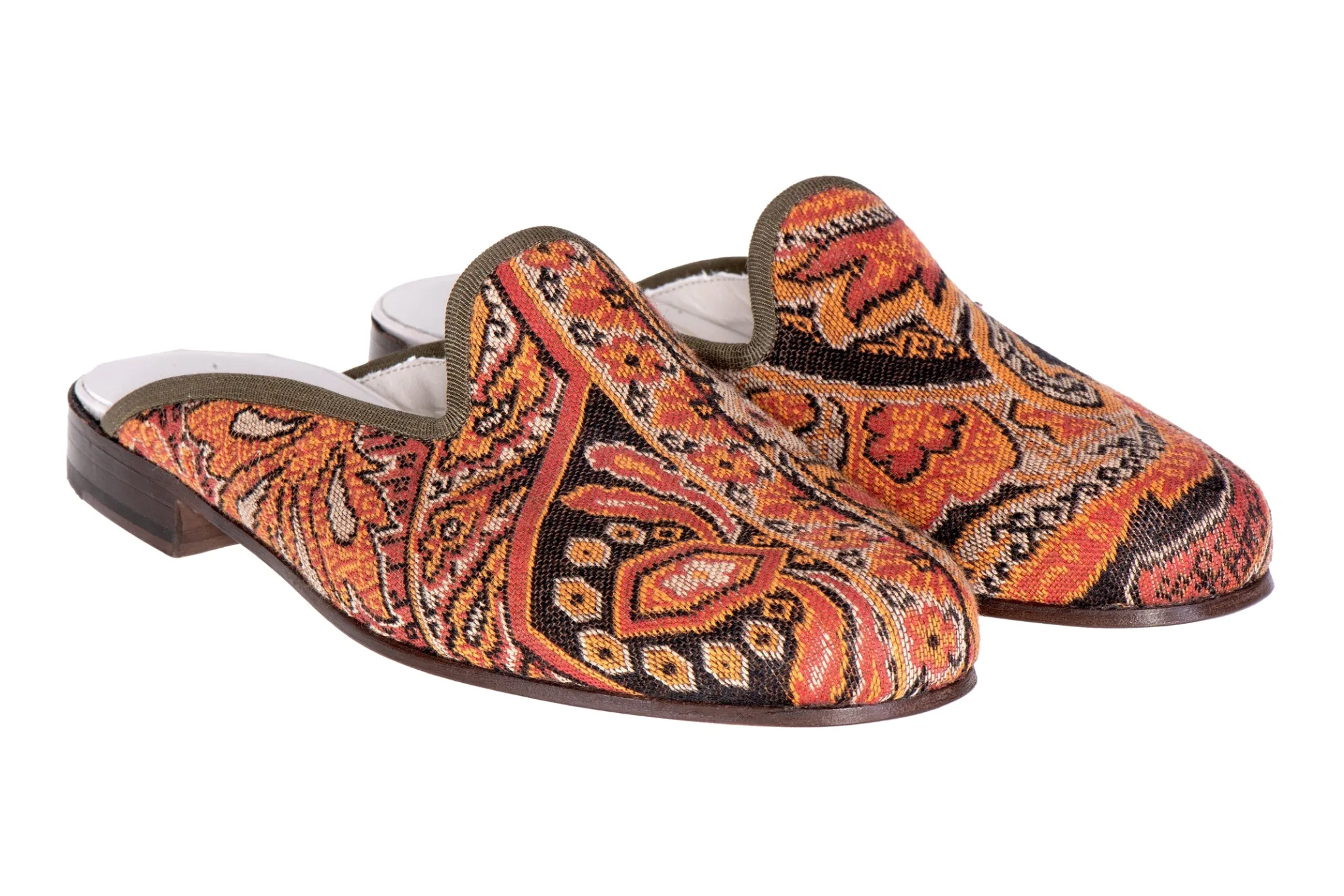 Paisley Shawl Mule (Women)<Stubbs & Wootton Hot
