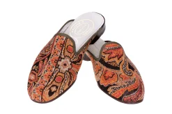 Paisley Shawl Mule (Women)<Stubbs & Wootton Hot