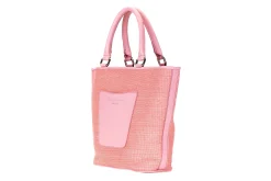 Salmon Raffia Midi Tote<Stubbs & Wootton Outlet