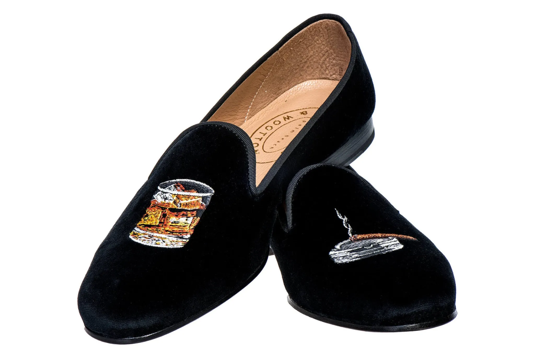 Scotch Velvet Slipper (Men)<Stubbs & Wootton New