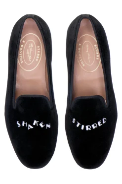 Shaken Stirred Velvet Slipper (Women)<Stubbs & Wootton New