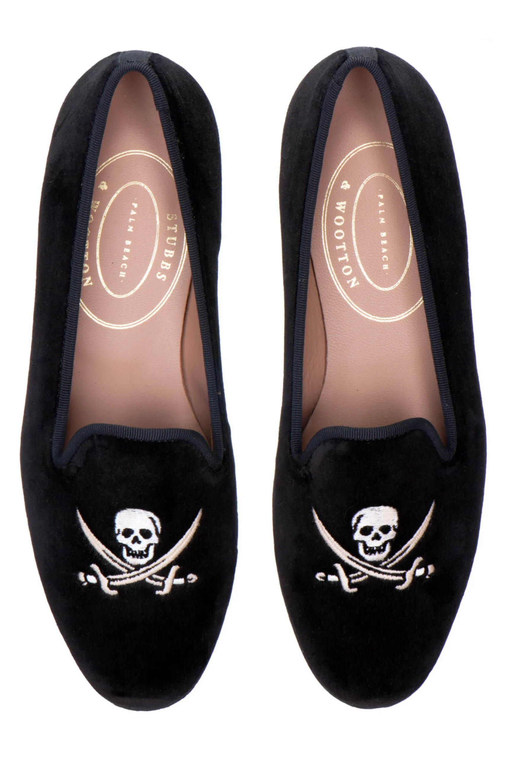 Skull Velvet Slipper (Women)<Stubbs & Wootton Discount