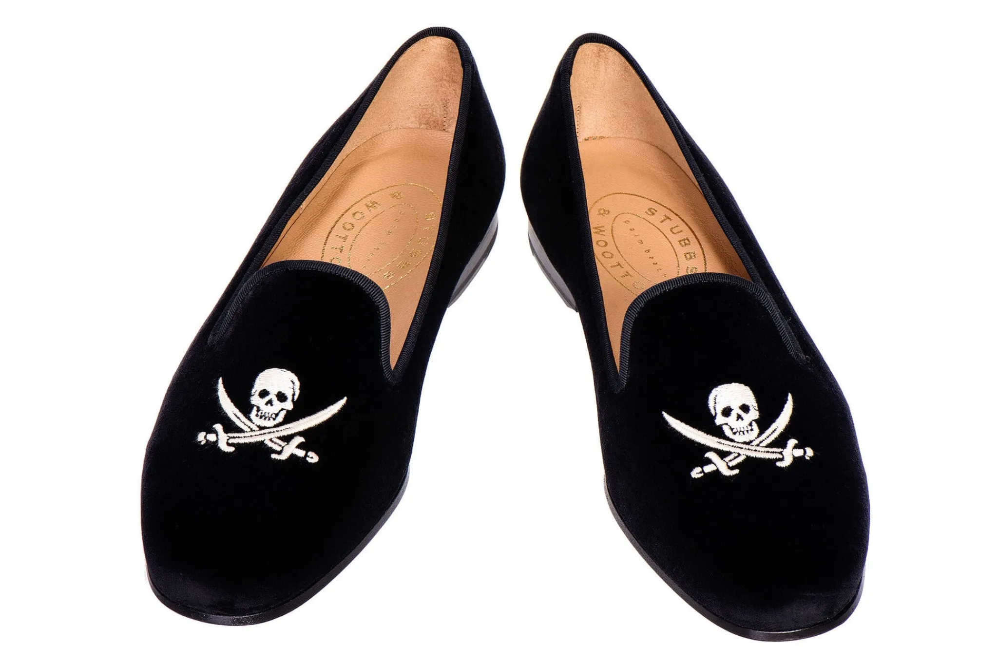 Skull Velvet Slipper (Women)<Stubbs & Wootton Discount