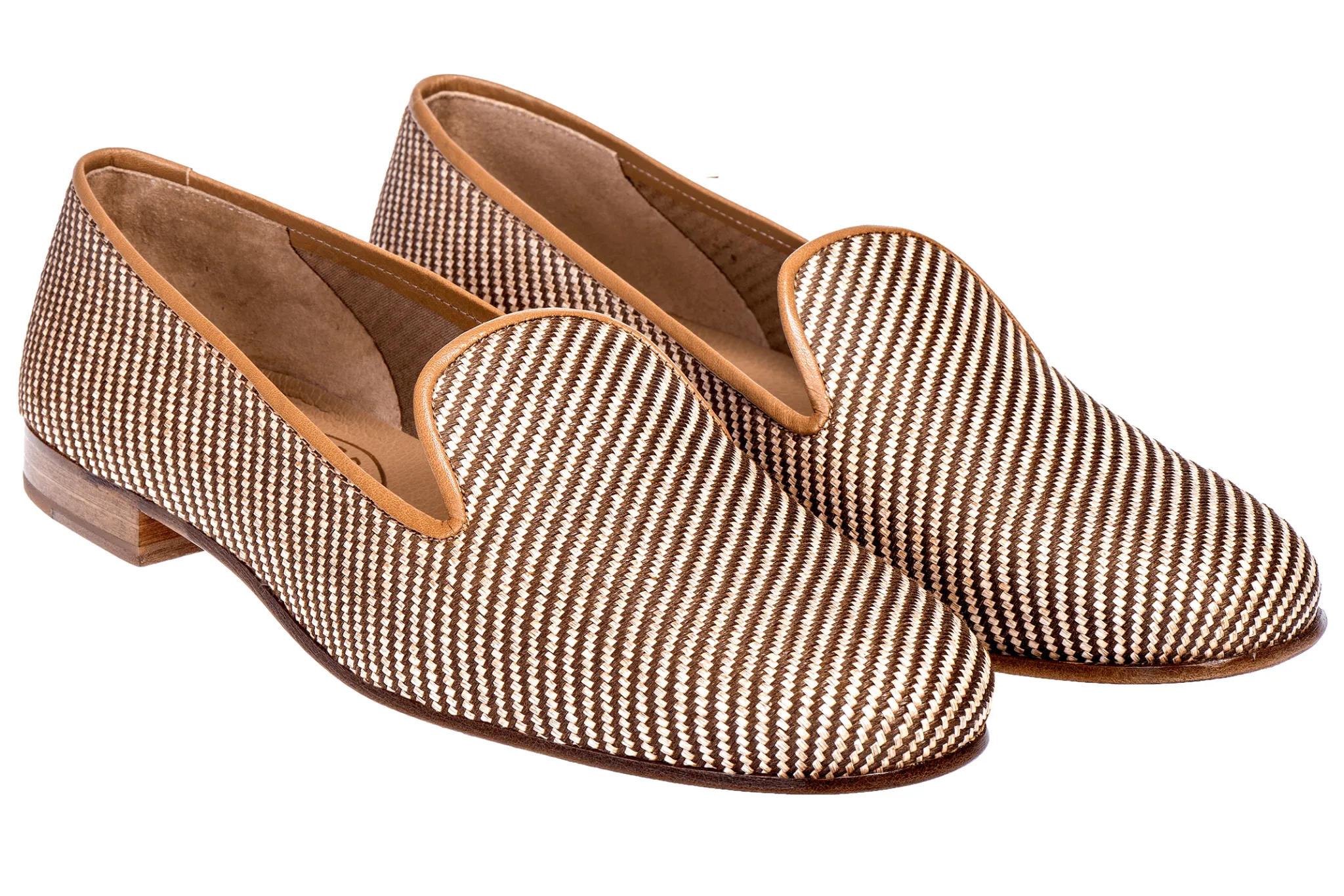 Straw Raffia Slipper (Men)<Stubbs & Wootton Discount