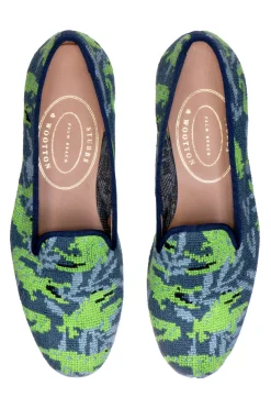 Wetlands Needlepoint Slipper (Men)<Stubbs & Wootton Fashion