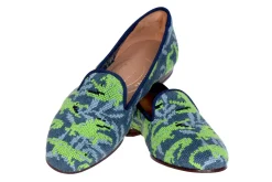 Wetlands Needlepoint Slipper (Men)<Stubbs & Wootton Fashion