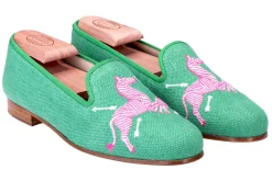 Zebras Kelly Linen Slipper (Women)<Stubbs & Wootton Hot