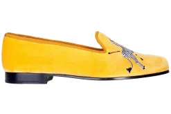 Zebras Velvet Slipper (Women)<Stubbs & Wootton Best